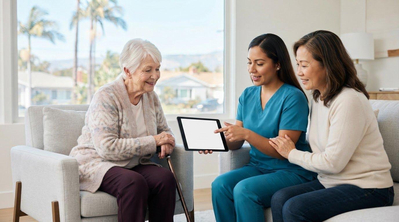 Elderly Care at Home in Los Angeles: A Family Guide