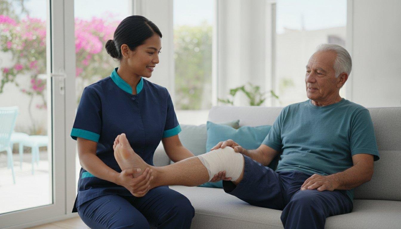 In-Home Knee Replacement Rehab: A Clinical Guide to Post-Surgical Recovery