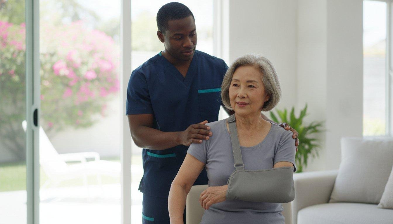 In-Home Physical Therapy After Shoulder Surgery: A Clinical Guide to Recovery