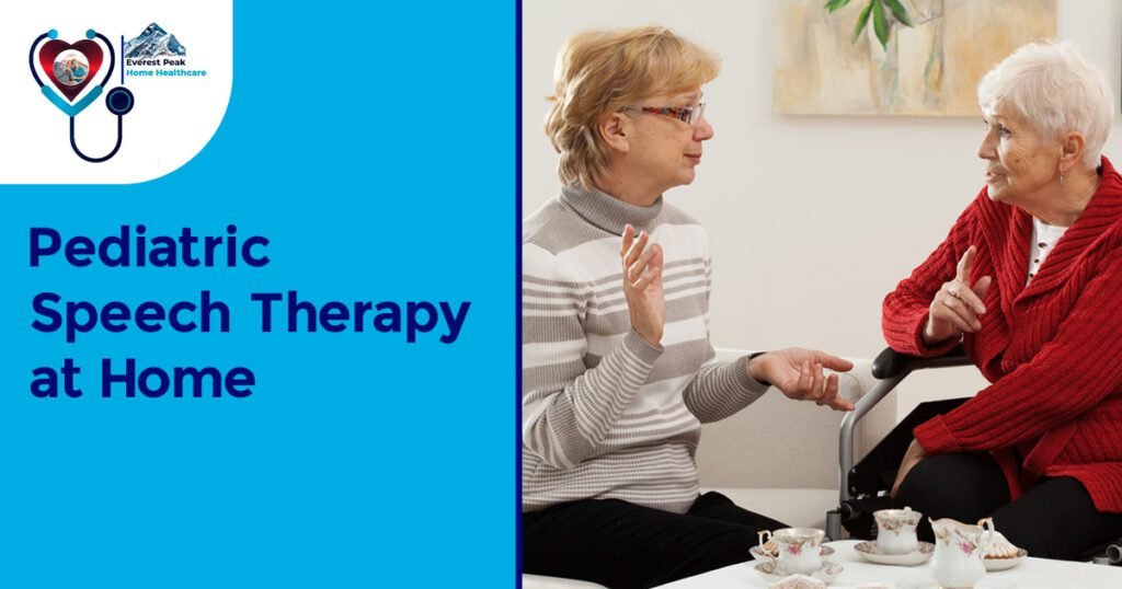 Pediatric Speech Therapy at Home
