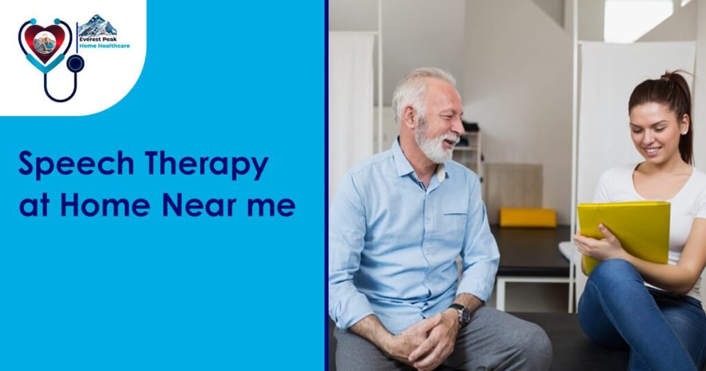 Speech Therapy at Home Near Me